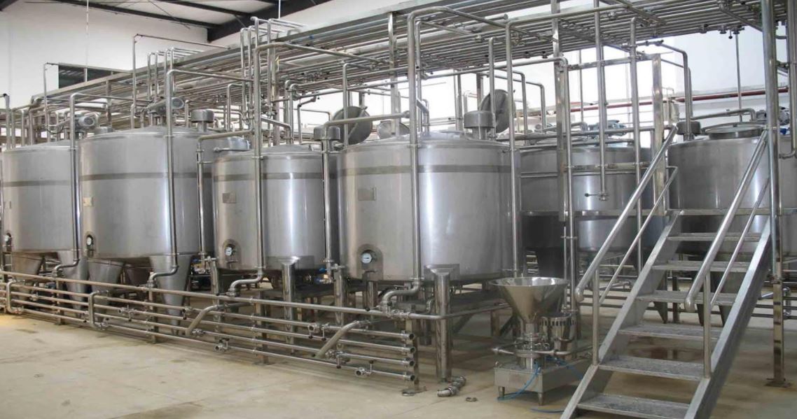 Milk tanks image